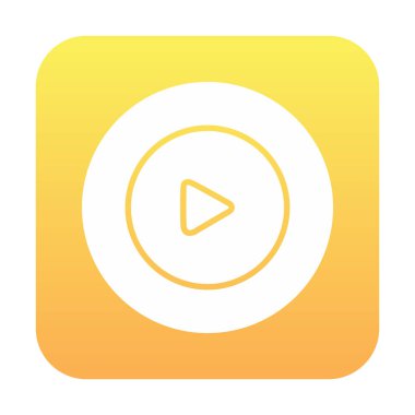 Oynatma düğmesi vektör çizimi