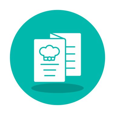 Menü web simgesi, vektör çizim