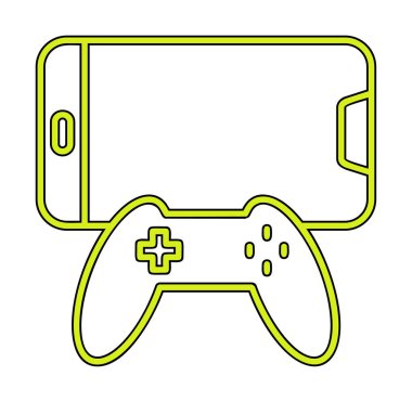 Oyun yastığı simgesiyle Joystick ve Mobile