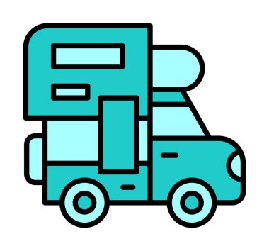 Kampçı. Basit vektör illüstrasyonu