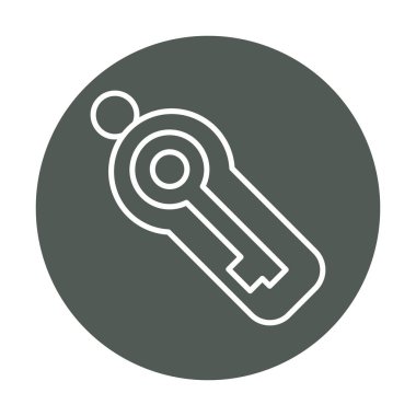 Token simgesinin vektör illüstrasyonu