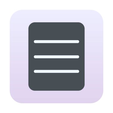 Modern simgenin vektör illüstrasyonu