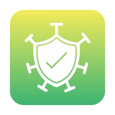 Koruma kalkanı ikonu vektör illüstrasyon tasarımı