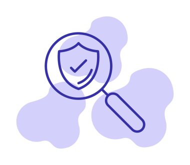 Büyütücü Cam Hat Simgesi