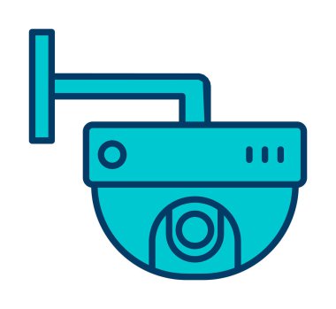 Gözetleme. Web simgesi basit illüstrasyon