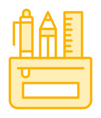 Kalem Durumu simgesi, vektör illüstrasyonu  