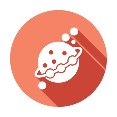 Gezegenler simgesi, vektör illüstrasyonu