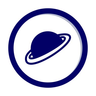 Gezegenler simgesi, vektör illüstrasyonu