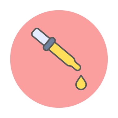 İlaç indirme çizgisi simgesi tasarım vektörü şablonu