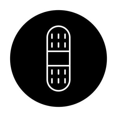 Düz Bandaj Sıva simgesi simgesi simgesi