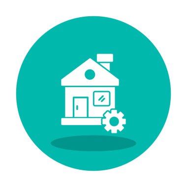 Ev onarım simge vektör çizim