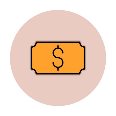 para simgesi, vektör illüstrasyonu basit tasarım