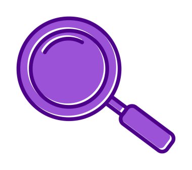 Büyütücü Cam Hat Simgesi