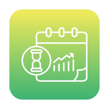 iş bitiş çizgisi vektör resimlemesi