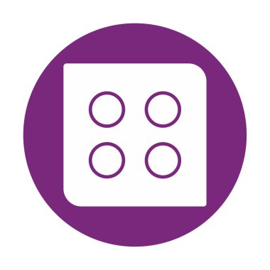 Menü web simgesi, vektör çizim