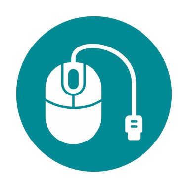 Fare simgesi, web basit illüstrasyonu