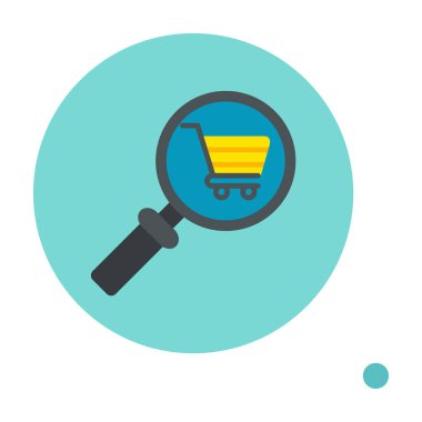 Büyütücü Cam Hat Simgesi