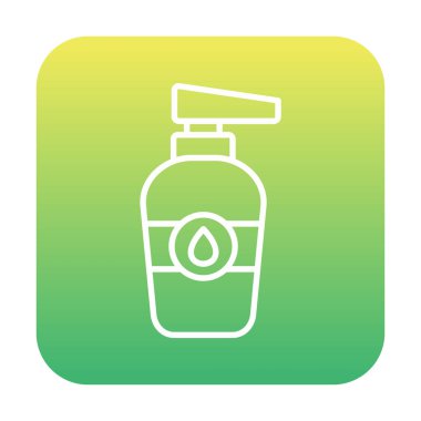 Beyaz arkaplanda bebek yağı vektör illüstrasyonu