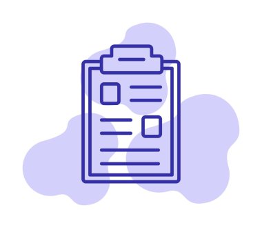 Pano simgesi, vektör illüstrasyonu basit tasarım