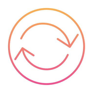 Modern simgenin vektör illüstrasyonu              