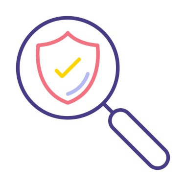 Büyütücü Cam Hat Simgesi