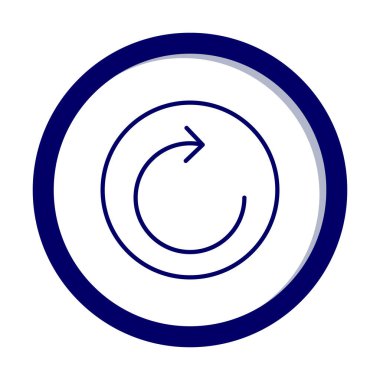 Modern simgenin vektör illüstrasyonu              