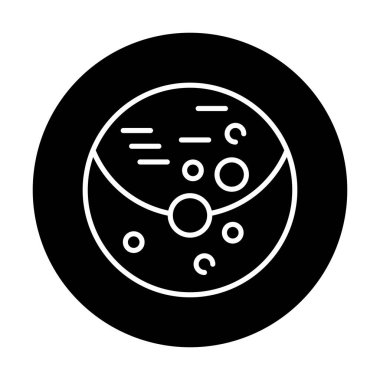 Venüs web simgesi, vektör illüstrasyonu