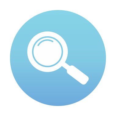 Büyütücü Cam Hat Simgesi