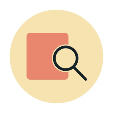 Büyütücü Cam Hat Simgesi