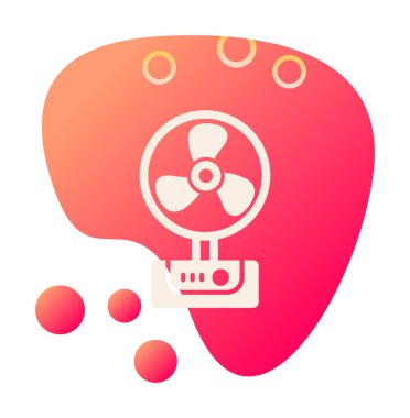 Fan vektör simgesinin gösterimi