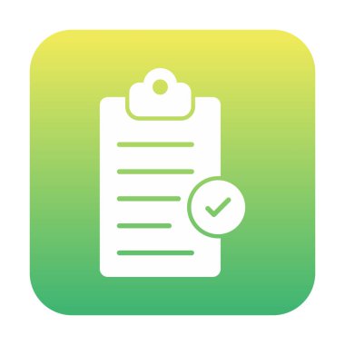 Basit Pano Tamamlanmış simge, vektör illüstrasyonu