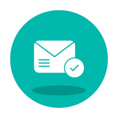 e- posta iletimi simge vektör illüstrasyonu