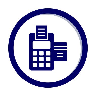 Vektör olarak EDC simgesi. logotype