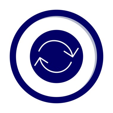 Modern simgenin vektör illüstrasyonu              