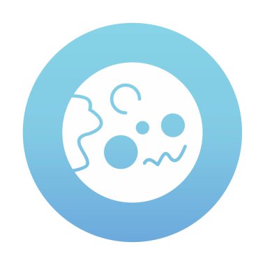 Gezegen sembolü, vektör illüstrasyonu