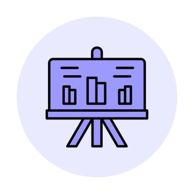 İnşaat planı simgesinin vektör illüstrasyonu               