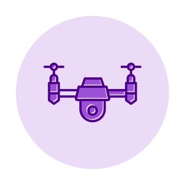  Grafik Drone web simgesi vektör illüstrasyonu