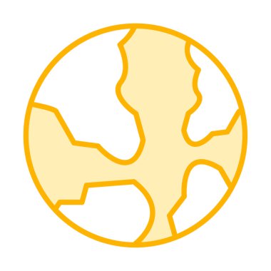 Dünya web simgesi vektör illüstrasyonu