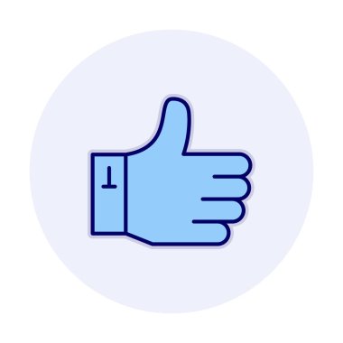 Gibi. Web simgesi basit illüstrasyon 
