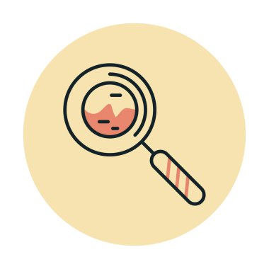 Ara. Web simgesi basit illüstrasyon