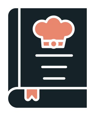 kitap simgesi, vektör illüstrasyonu basit tasarım