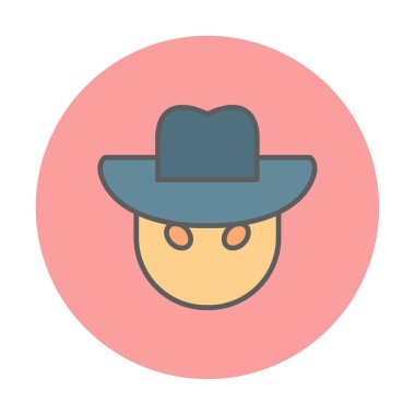 Casus simgesinin vektör illüstrasyonu