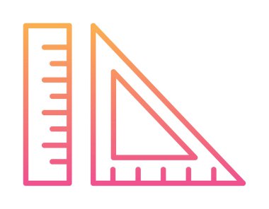 ölçekli düz simge, vektör illüstrasyonu 