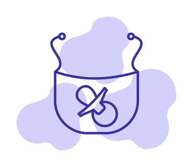 Bib simge vektör çizim