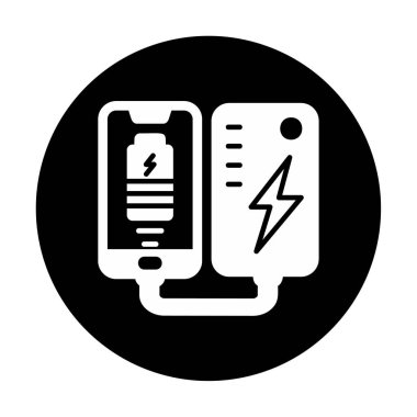 pil simgesi. renk çizgisi çizimi 