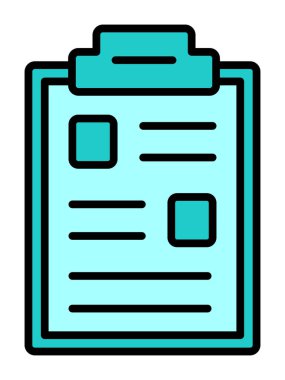 Pano simgesi, vektör illüstrasyonu basit tasarım