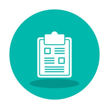 Pano simgesi, vektör illüstrasyonu basit tasarım