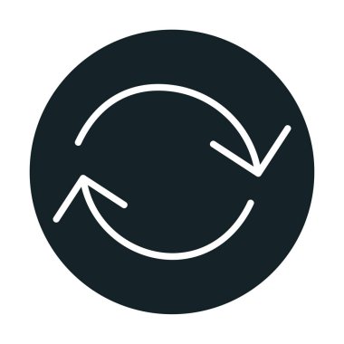 Modern simgenin vektör illüstrasyonu              