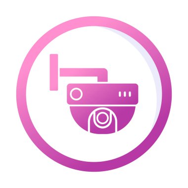 Gözetleme. Web simgesi basit illüstrasyon