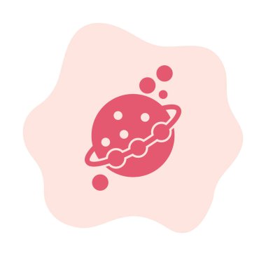 Gezegenler simgesi, vektör illüstrasyonu